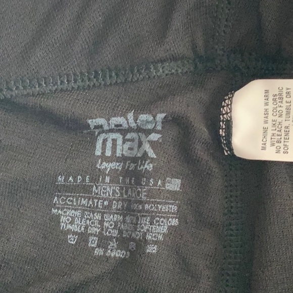 PolarMax BASELAYER (2) MID-WT DBL LAYER CAPRI - Black - Picture 8 of 10